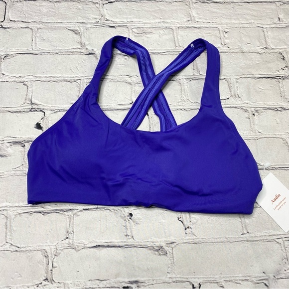 NWT Andie Swim Caledonia Top size small in Lapis blue - Picture 3 of 8